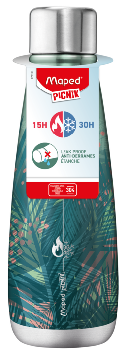 Picnik Μπουκάλι Ισοθερμικό Ανοξείδωτο Tropical 500ml