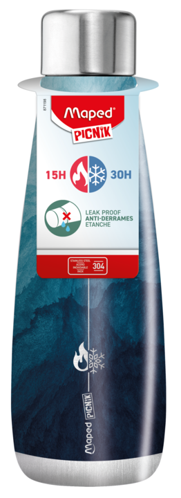 Picnik Μπουκάλι Ισοθερμικό Ανοξείδωτο Water 500ml