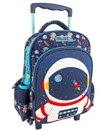 Σχολική Τσάντα Τρόλεϊ Νηπίου Explorer Must Team 2 Θήκες
