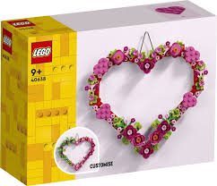Lego Heart Ornament