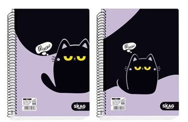 ΤΕΤΡΑΔΙΑ SKAG ΣΠΙΡΑΛ JOLLY 21X29 3Θ CAT