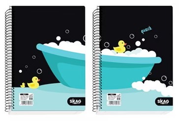 ΤΕΤΡΑΔΙΑ SKAG ΣΠΙΡΑΛ JOLLY 21X29 3Θ DUCKS