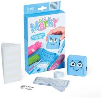 Παιδική σφραγίδα υφασμάτων - Diy Marky - Μπλε