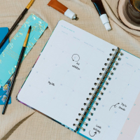 Ακαδημαϊκό Ημερολόγιο Σπιράλ με Σκληρό Εξώφυλλο 2025/2026 Εβδομαδιαίο 12μηνο 15X21εκ Frida Kahlo