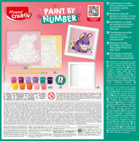 Creative Ζωγραφική με Αριθμούς Γάτα/Κουνέλι