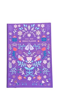 Ακαδημαϊκό Ημερολόγιο Εβδομαδιαίο (15×21) Nordic Folk 17μηνο – 2025-2026