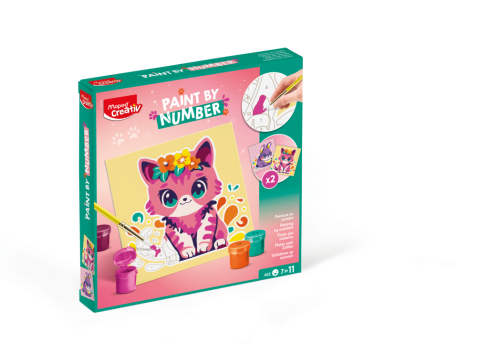 Creative Ζωγραφική με Αριθμούς Γάτα/Κουνέλι