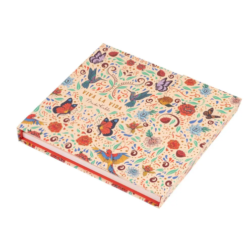 Εβδομαδιαίο Πλάνο Μπλοκ με Φύλλα 18Χ15εκ & Αυτοκόλλητες Σημειώσεις FRIDA KAHLO Viva La Vida