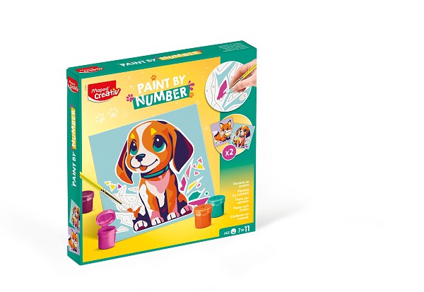 Creative Ζωγραφική με Αριθμούς Σκυλάκι/Αλεπουδίτσα