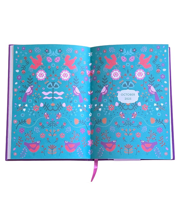 Ακαδημαϊκό Ημερολόγιο Εβδομαδιαίο (15×21) Nordic Folk 17μηνο – 2025-2026