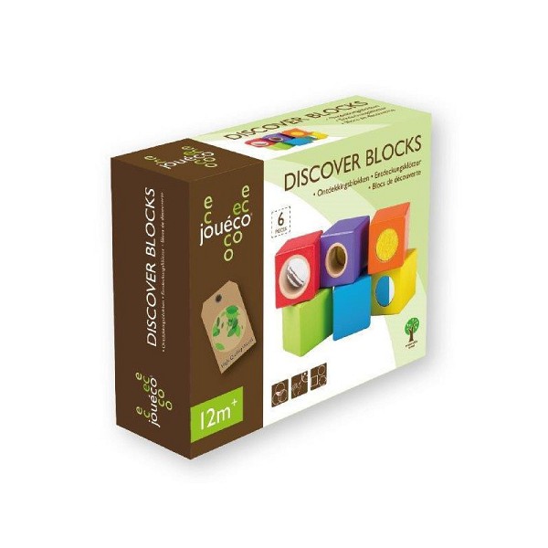 Joueco Κύβοι αίσθησης - Μαθαίνω, βλέπω, ακούω