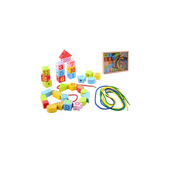 JOUECO Blocks & Lacing set