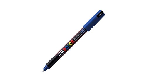 Posca Μαρκαδόρος Μπλε Πολύ Λεπτός 0.7mm