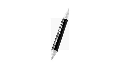 Ohuhu Μαρκαδόρος Ζωγραφικής Διπλής Μύτης Acrylic 101 White