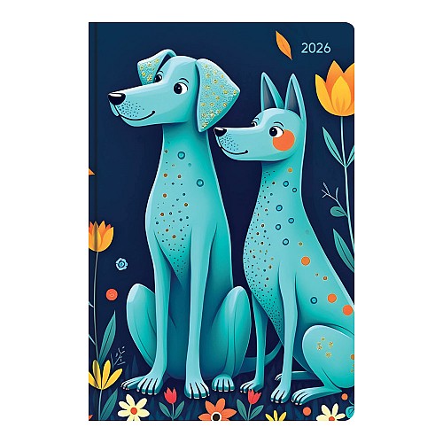 CONTAX ΗΜΕΡΗΣΙΟ ΗΜΕΡΟΛΟΓΙΟ 2026 DOGS 14×21