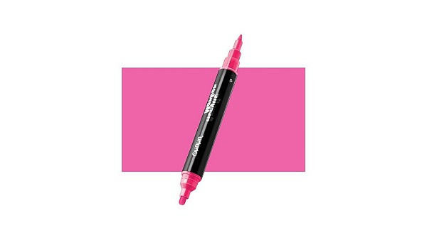 Ohuhu Μαρκαδόρος Ζωγραφικής Διπλής Μύτης Acrylic Candy Pink R506