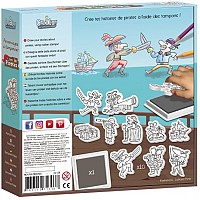 Σετ Σφραγίδων: Πειρατές - Φτιάχνω τη δική μου ιστορία - Crealign