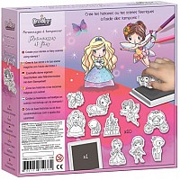 Σετ Σφραγίδων: Πριγκίπισσες και Νεράιδες - Φτιάχνω τη δική μου ιστορία - Crealign