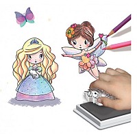 Σετ Σφραγίδων: Πριγκίπισσες και Νεράιδες - Φτιάχνω τη δική μου ιστορία - Crealign