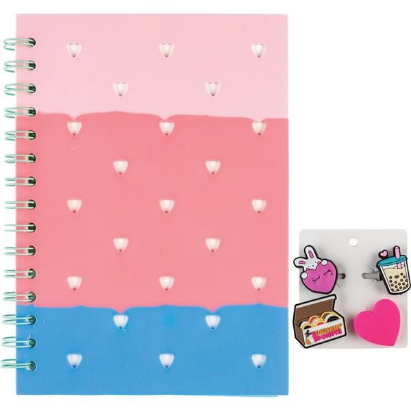 ΣΗΜΕΙΩΜΑΤΑΡΙΟ CENTRUM ΣΙΛΙΚΟΝΗΣ CHARM 14,5x21cm (80σελ.)