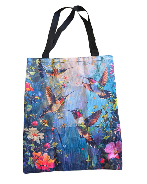 Shopping bag - Hummingbirds